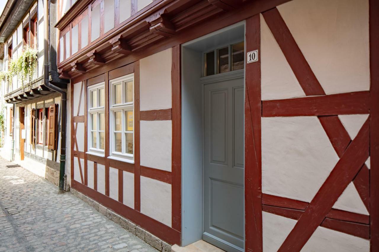 Gaeste-Maisonette Martinus Erfurt Bagian luar foto