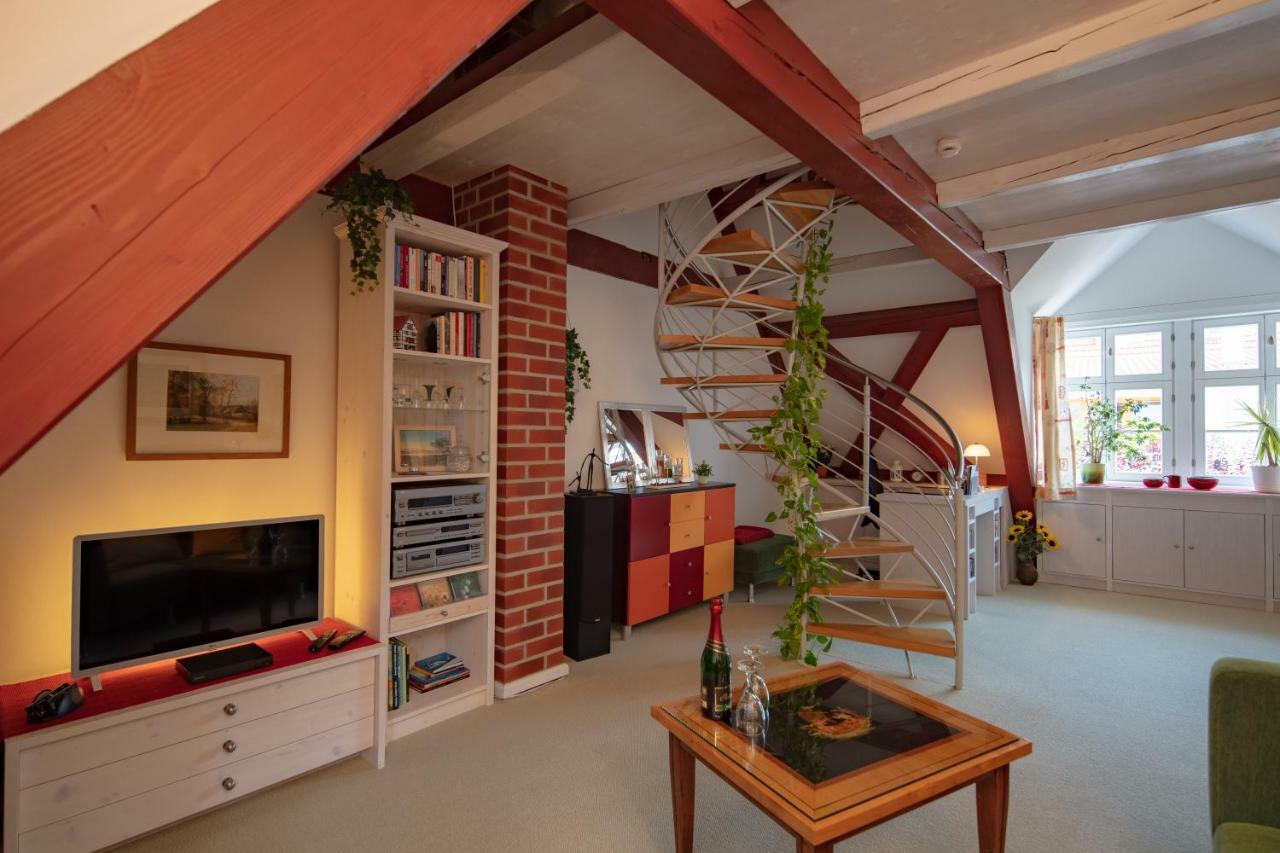 Gaeste-Maisonette Martinus Erfurt Bagian luar foto